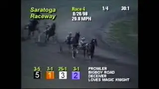 1998 Saratoga Raceway PROWLER Jeff Gregory NYSS 3YO C&G Trot $27,800