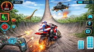Bike Stunt Master - Bike Offroad Racing 3D - Motor Stunt Racer Game 3d - Android Gameplay