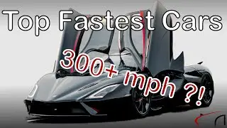 Top 10 Fastest Production Cars In The World
