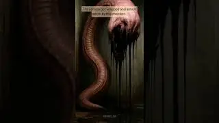 Faceless Monster Emerges from Darkness | Camera Nearly Swallowed! #monster #dark #shortfilm #camera