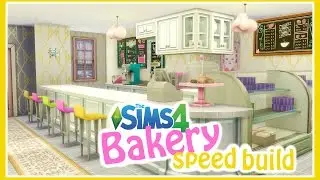 Bakery with Second Floor Apartment | Sims 4 Speed Build | Giggle Sims | Get to Work Expansion Pack