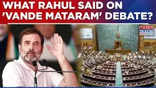 Rahul Gandhi Asks Journalists To Listen Priyanka Gandhi's Speech During 'Vande Mataram' Debate