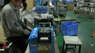 Automatic PU PVC PE Pipe Cutting Machine, Automatic Plastic Tube Cutting Machine