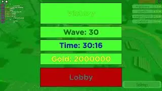 Wave 20-30 Park Impossible. | Adventure Tower Defense | Roblox
