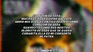 Coraz&oacute;n De Seda [Letra] - Ozuna (Dj Kbza)