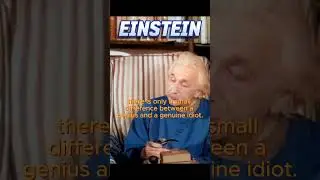 Einstein Agrees 🤣😂difference between genius and dumb ass  #comedy #funny #fail #einstein