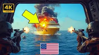 Em 19 minutos: marinha dos EUA neutraliza ataque de 140 piratas! (imagens reais)