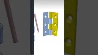 Door hinge diagram from multiple angle#garagedoorhinge,#heavyduty hardware,