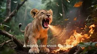 The Brave Cub&rsquo;s First Roar &ndash; A Jungle Story of Courage