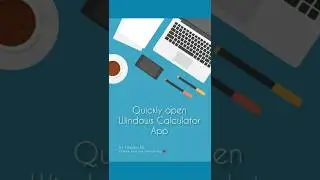 Run Command to open Windows Calculator App #shorts