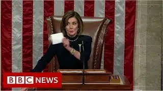 Donald Trump impeached after historic vote - BBC News
