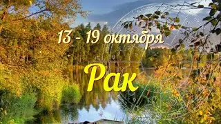 РАК ♋️Прогноз на неделю с 13 по 19 октября .