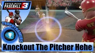 Super Mega Baseball 3 - Funny Moment HaHa Knockout the Pitcher
