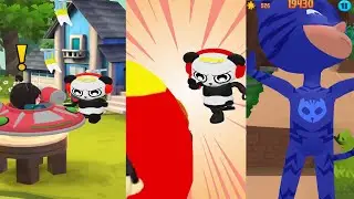 TAG WITH RYAN SPACE BASE RYAN VS HERO EMMA SPACESHIP VERSUS IN LAVA