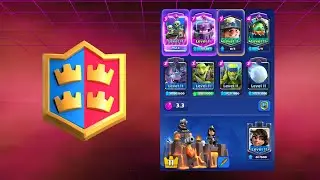 Classic 2v2 Playing In Clash Royal using Mega Goblins Deck