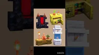 Minecraft interior designs|#minecraftshorts #minecraft #shortsviral
