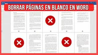 Como Eliminar Paginas en Blanco en Word (3 FORMAS)