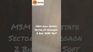 2 Bhk in Resale M3M Golf Estate Golf Course Ext Rd, Sector 65 Call for Site Visit Price # KEYDREAMS
