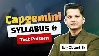 📘 Capgemini Exam Syllabus & Test Pattern 2025 | Complete Hiring Process + Prep Tips to Crack!