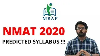 NMAT 2020 predicted syllabus !!! | MBAP