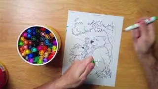 Jar Melo Washable Markers non toxic for kids