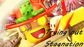 Trying out Stagnation! - Blox cards
