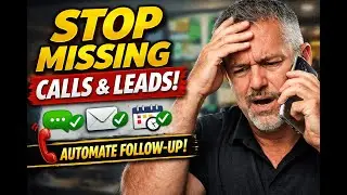 Tired of Missing Calls & Leads? Automate Follow-Up and Book More Jobs