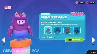 *NEW* Fall Guys Item Shop - Garguyle