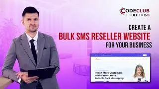 Bulk SMS Reseller Company Website with Raw Coding | Buy this template