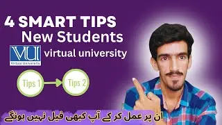 04 Important Tips for Students of Virtual University | VU Kay Students Kay leya Tips