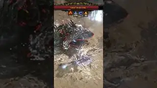 Frost Wolf vs The Great White One Boss Fight Gameplay - Path of Exile 2 on Steam Deck #poe2