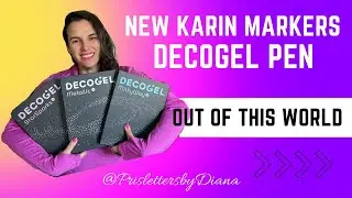 Take a Peek Inside the Amazing NEW Karin Markers DecoGel Pens! 1/1