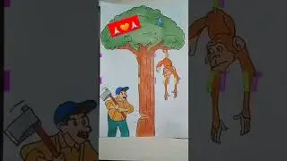 #Shorts_  😌Save nature_#Np Ki Art    #TRENDING 🔥🔥