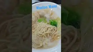 simple meal.Wanton Mami#satisfying taste #shorts #asmr