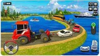 Game Mode Tractor 🚜 pulling Out Game Franklin Game 🥰 Indian track simulator game #viral 