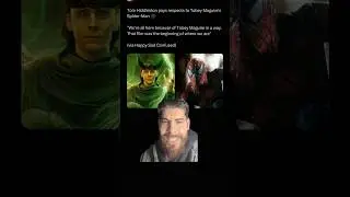 TOM HIDDLESTON HINTS AT TOBEY SPIDER-MAN IN DOOMSDAY 👀