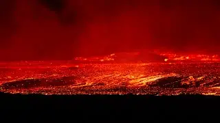 Eldgos vi&eth; St&oacute;ra-Sk&oacute;gfell &aacute; Sundhn&uacute;kag&iacute;gar&ouml;&eth;inni 22. &aacute;g&uacute;st 2024