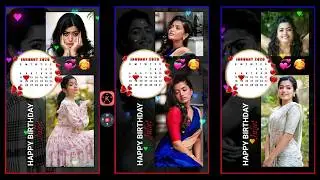 Happy Birthday Video Making | Kinemaster editing |