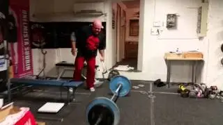 Sledge Hammer levering 20.1lbs (10lbs + 10.1lbs) attempt