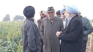 Advocate H.S Phoolka at farm