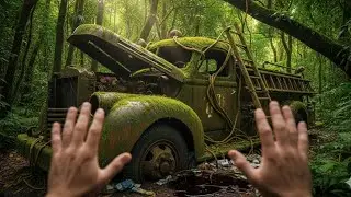 FULLY Restoration ABANDONED FIRE TRUCK | Restoring OLD FIRE ENGINE FORGOTTEN For 40 Years