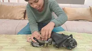 Unboxing Batman with his batpod bike lego 