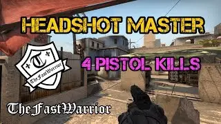 CSGO: HEADHUNTER PISTOL ROUND!!!