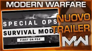 SURVIVAL MODE ESCLUSIVA PS4 TRAILER MODERN WARFARE - MW