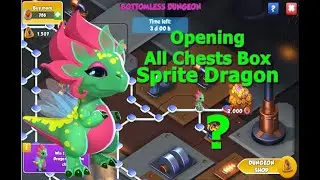 Opening All Chests Box-Dragon Mania Legends | Bottomless Dungeon Sprite Dragon | DML