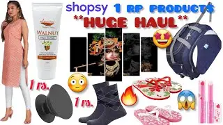 **Huge shopsy 1 rs🤩 haul**|shopsy products unboxing #shopsy
