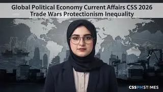 Global Political Economy Current Affairs CSS 2026 Trade Wars Protectionism Inequality