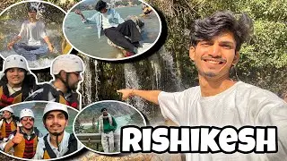 Rishikesh Trip 🤩 | Temples , Bridges & Mountain View | Travel Vlog 