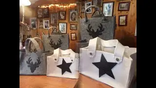 DIY/ XXL FILZ TASCHE /KORB selber machen leicht GEMACHT & VIEL Mehr/für Spiel&Spaß  HOME & GARDEN...