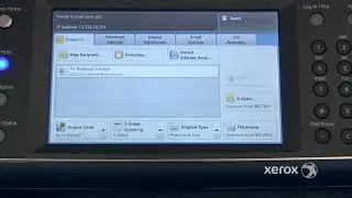 The advanced scanning features of the Xerox printer